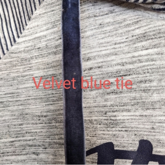 Natural Reflections Blue Gray French Terry Hoodie Graphic "It's Too A.M. for me” - Picture 9 of 16